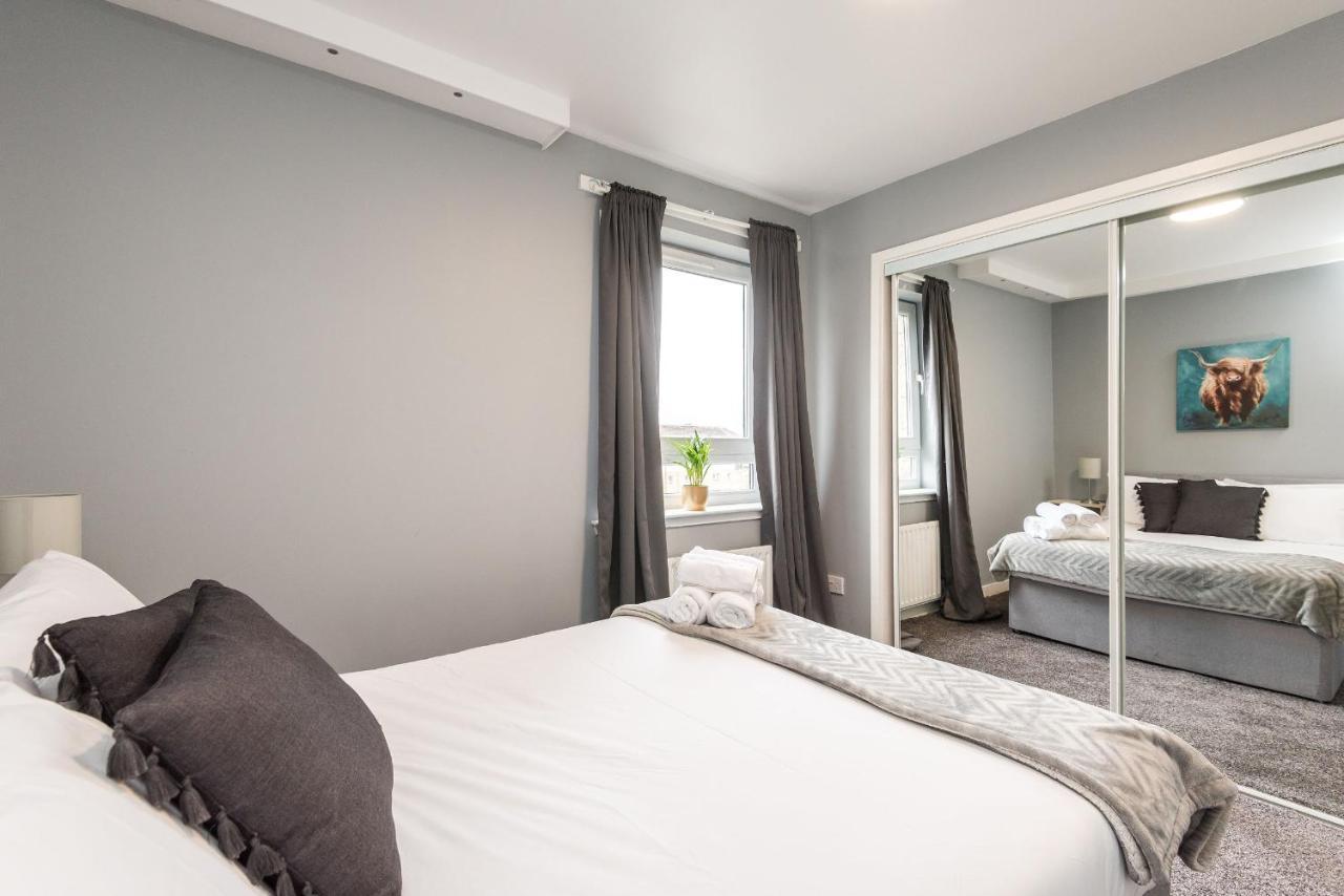 Modern Spacious 3 Bedroom City Centre Apartment - Free Parking - Private Balcony Εδιμβούργο Εξωτερικό φωτογραφία